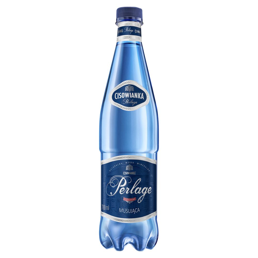 Cisowianka Perlage Naturalna woda mineralna musująca niskosodowa 700 ml. /but.