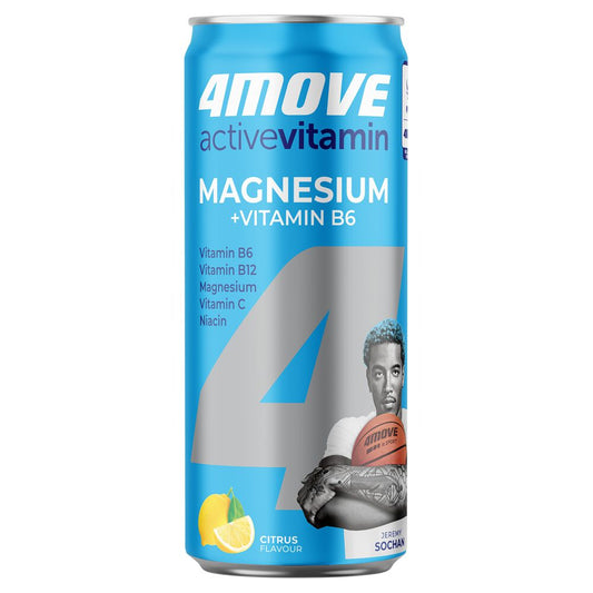 4Move Active Vitamin Gazowany napój smak cytrusów 330 ml. /szt.